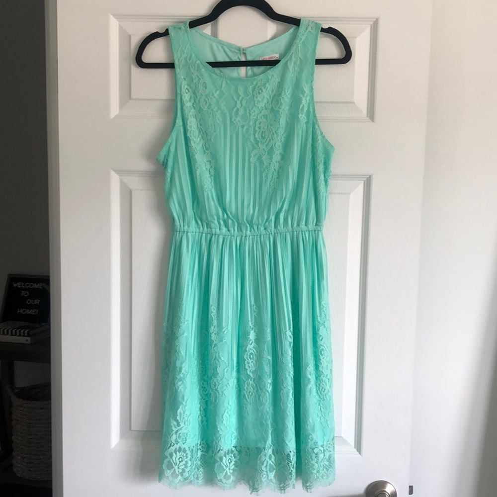 Xhilaration Robin Egg Blue Dress- Medium